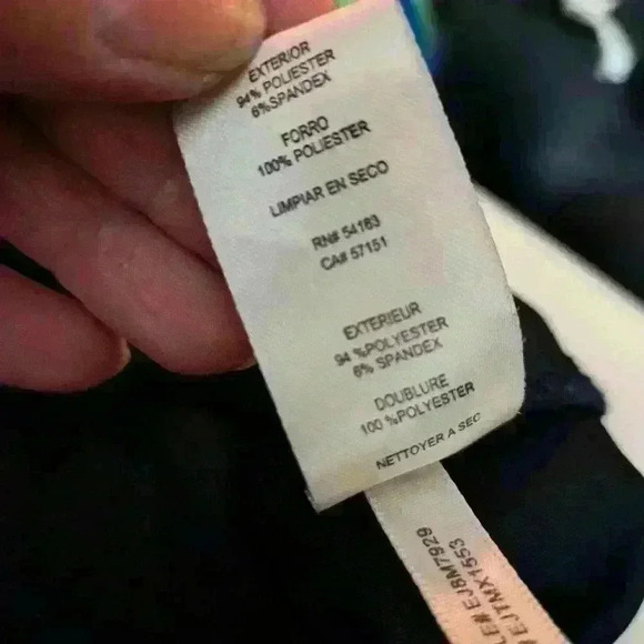 Eliza J sz 8 Blue Strapless Dress - Picture 8 of 9